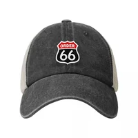 Order 66 Cowboy Mesh Baseball Cap Anime Fluffy Hat Hat Luxury Brand Hats Man Women's 2