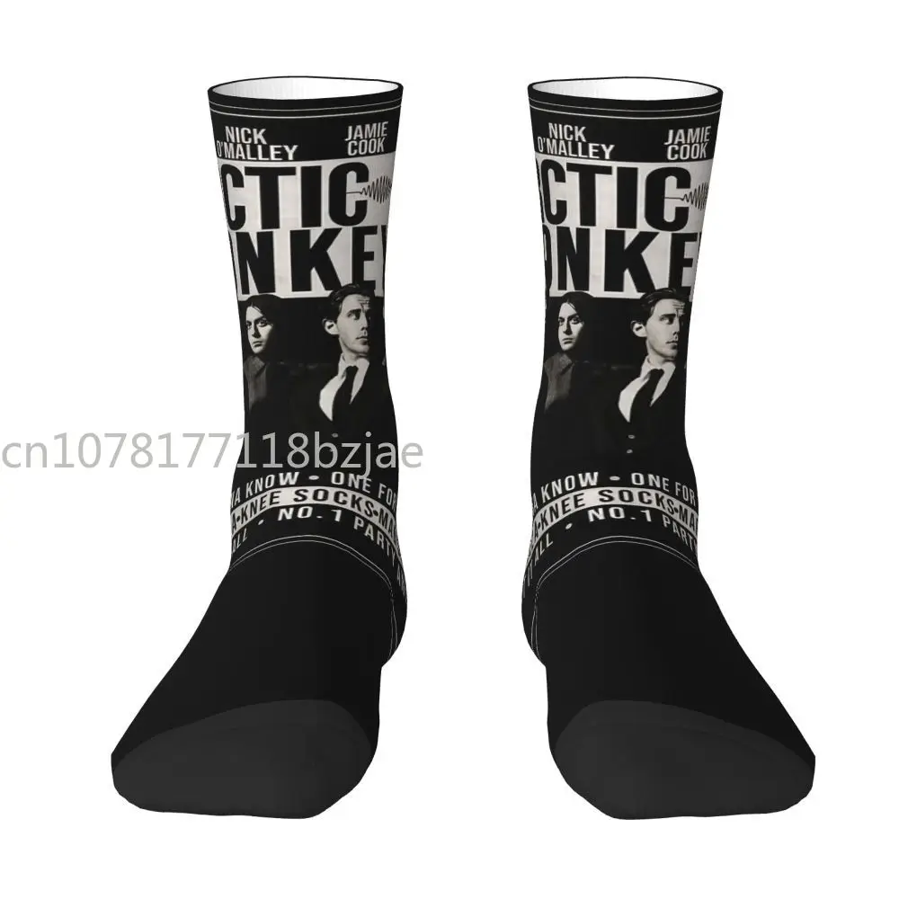 

Hip Hop Women's Socks Arctic Monkeys Merch Comfortable Hip Hop High Quality Socks All Seasons