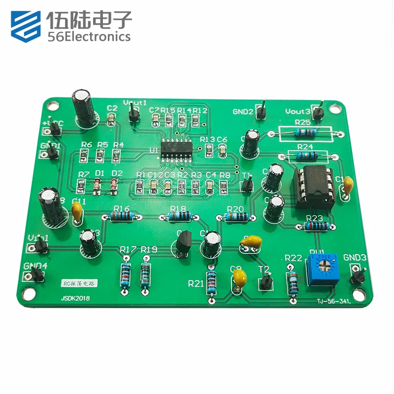 RC Oscillation Circuit Kit Electronic Skill Training Welding Practice Self Assembly and Soldering Kit electronic kit