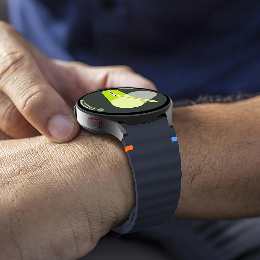 Bracelet d'origine pour Samsung Galaxy watch 7/FE/5 Pro/6/4 classique 44mm 40mm bracelet de ceinture de sport en Silicone correa Galaxy watch 6 bracelet