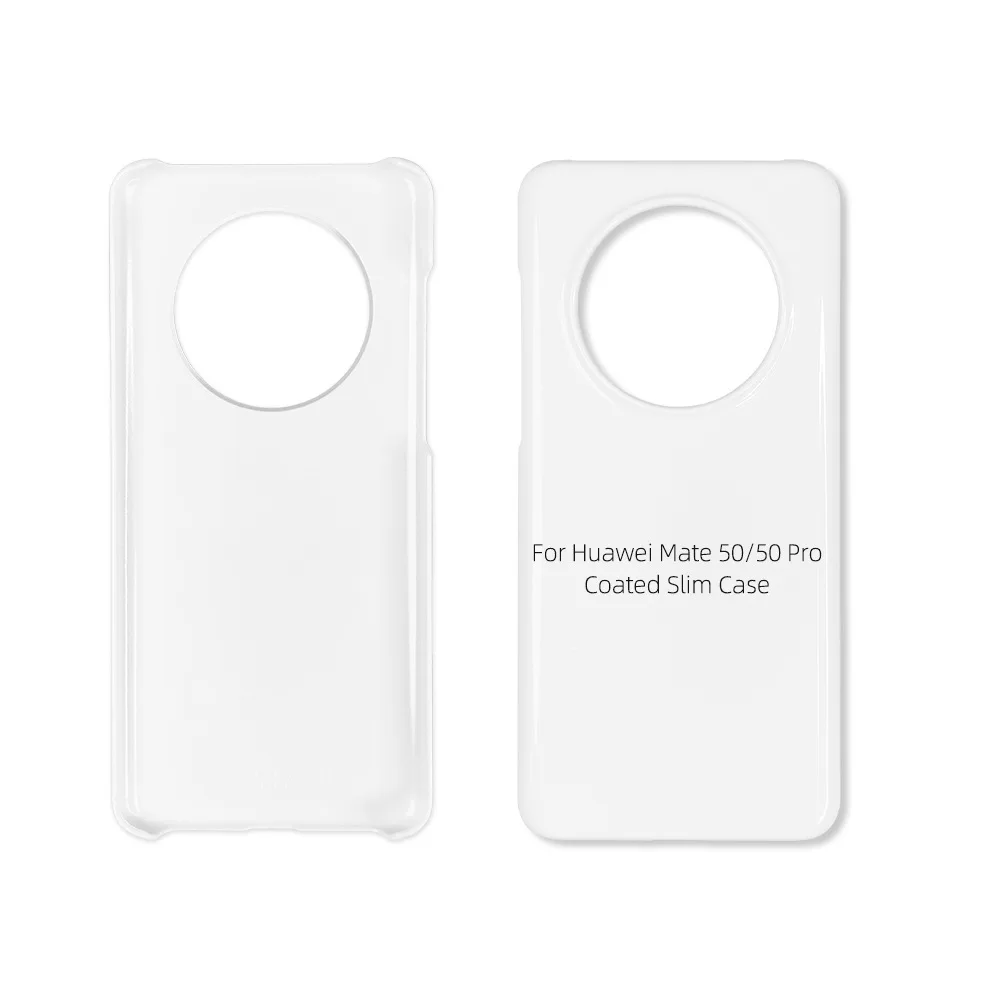 FONLYU 10Pc 3D Film Sublimation Coated Hard Phone Case with Exact Hole and Full Wrap Design