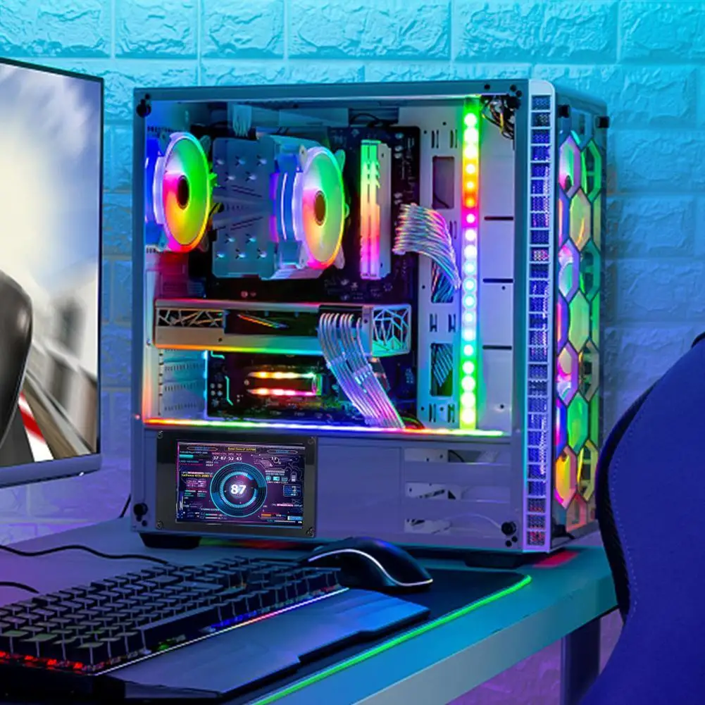  USB  ÷ 3.5 ġ IPS DIY ǻ µ ͸ CPU, GPU RAM HDD ũ ̴ ITX ̽ AIDA6 J8T7
