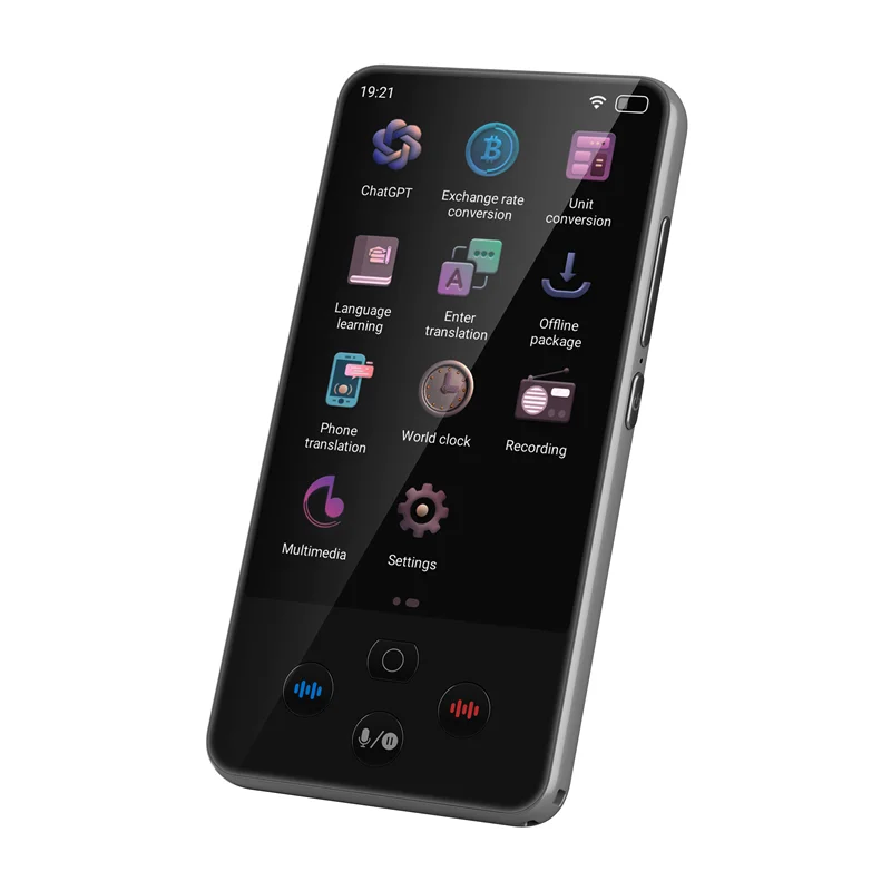 Traducteur vocal portable S85 Pro 138 langues écran grand format pour voyages pêche à l'étranger