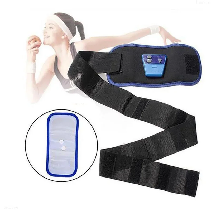 Electric Slimming Body Massager Belt AB Gymnic Electronic Pulse Muscle Arm Leg Waist Slimming Massage Belt Body Building Belt