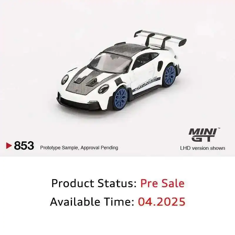 プレセール MINIGT 1:64 ポルシェ 911 992 GT3 R RS ダカール ダイ