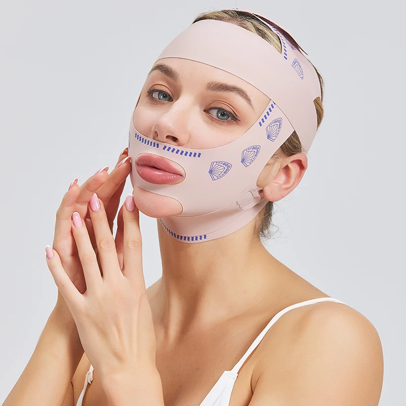 Face Slimming Strap Women Chin Cheek Face Slimming Bandage