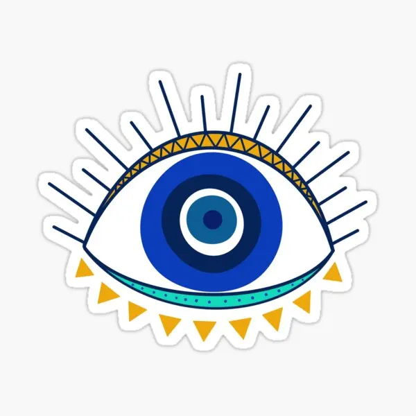 

18cm Evil Eye Bead Sticker Car Wall Pasting Label Mf1