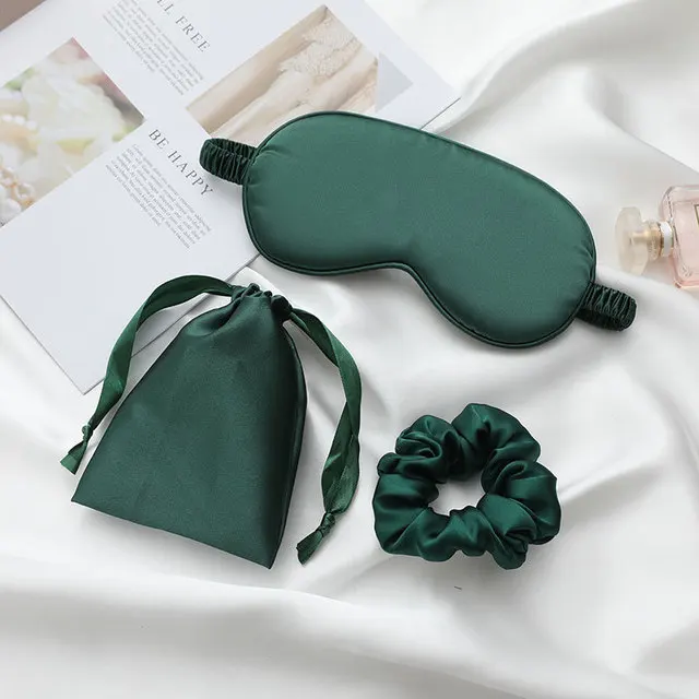 Custom Silk Satin Sleep Mask - Personalized Eye Mask for Sleeping & Bachelorette Party Gifts