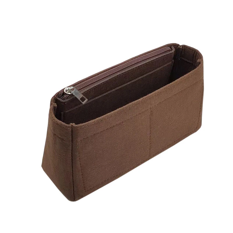 Purse Organizer Insert For Diane Shoulder Bag,Felt Bag Organizer With Zipper,Handbag & Tote Shaper