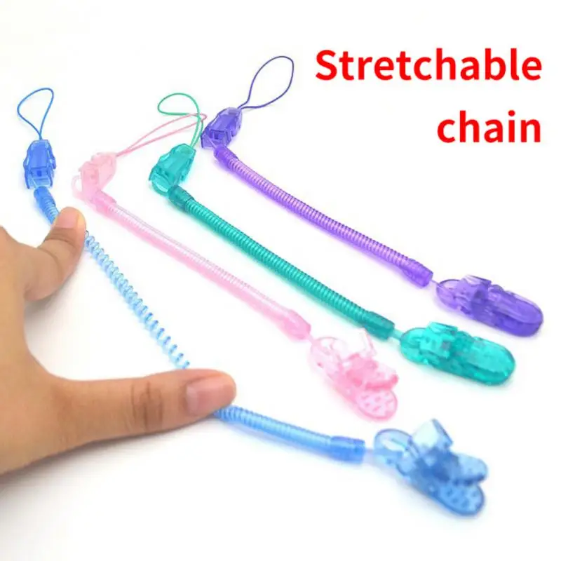 Baby Anti-drop Chain Pacifier Clips Chain Box Silicone Infant Portable Soother Container Box Nipple Holder Girl Boy Accessories