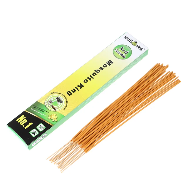 1Box ​​Osmanthus Ízvisszaverő Szúnyogpálcák Kültéri Kemping Szúnyoggyilkos - Image 3