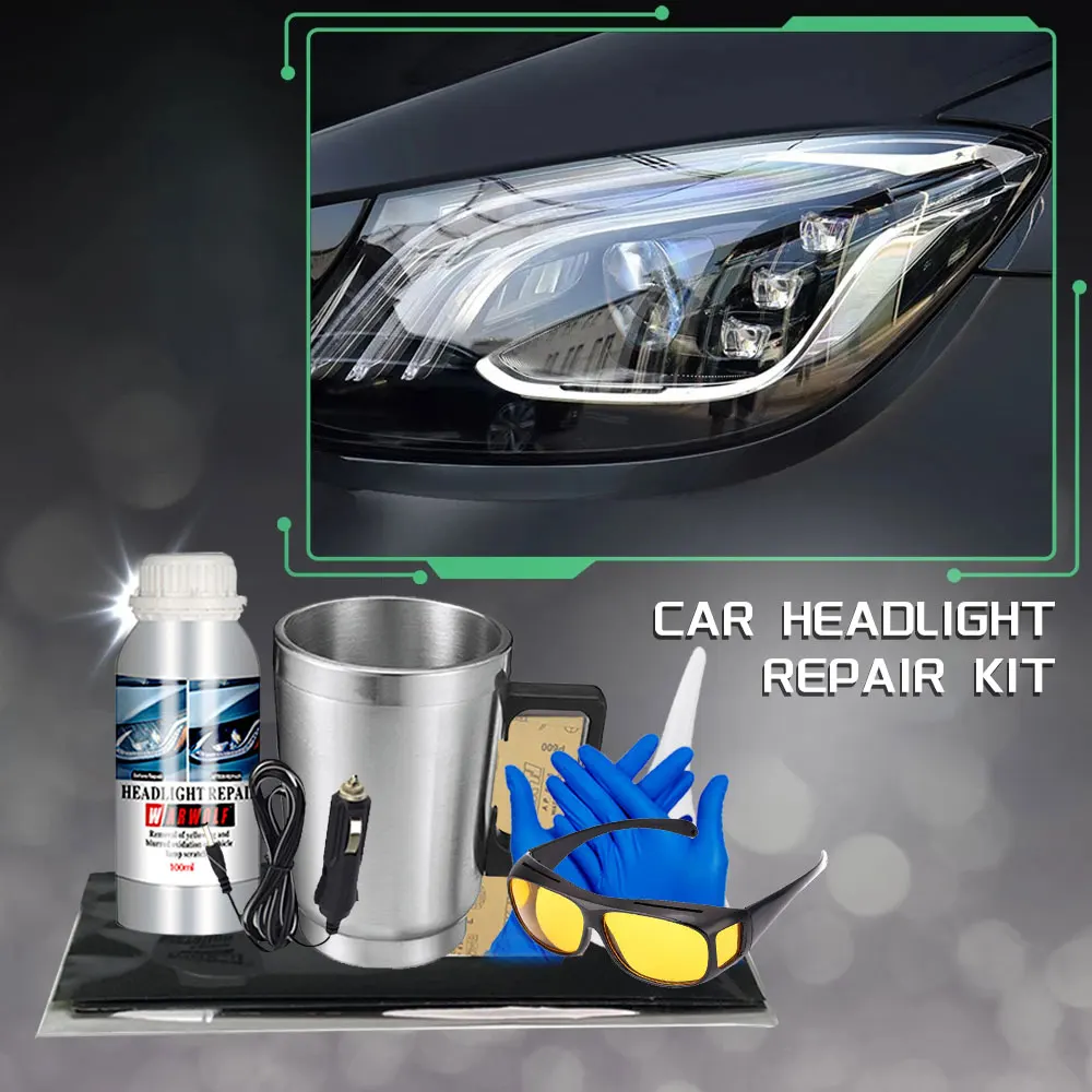 CarAccessoriesCarHeadlightPolishrestorationKitheadlight
