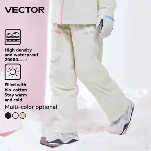 מכנסי סקי וסנובורד VECTOR | עמידים למים ורוח | לגברים ונשים
