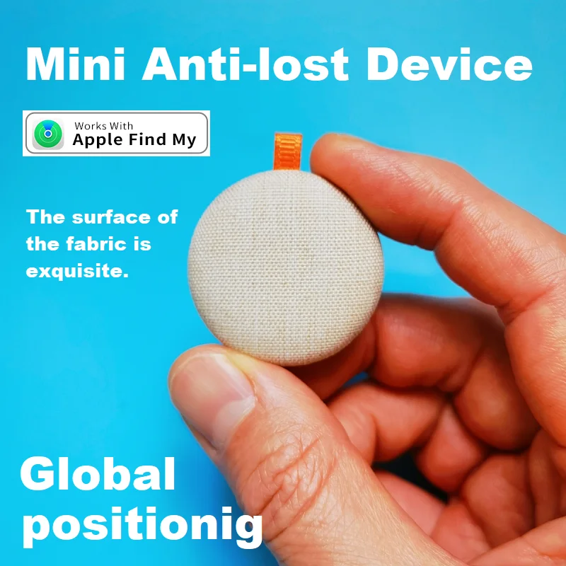 Mini tracker works with apple Find My Anti-Lost Device airtag replacement mini Global Locator pets kids backpack wallet tracker