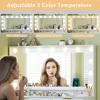 Makeup Vanity Desk with Lights & Large Mirror, 39.3in Vanity Desk with Mirror and Lights, 3 Lighting Color Adjustable, 5 Drawers 2