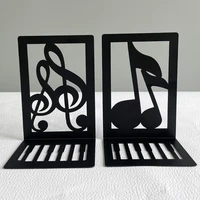 Flatware Book Ends Bring Heavy Duty Metal Bookends Office Desktop Home for Book Lovers Office supplies Book rack 1