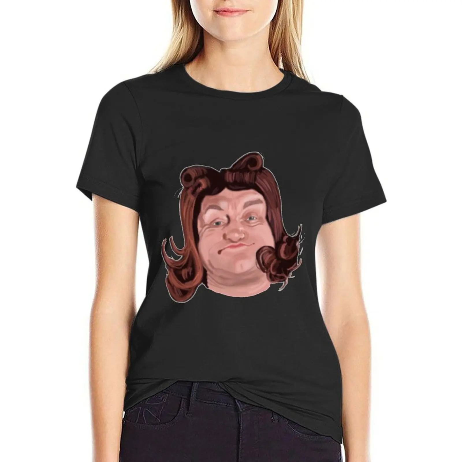 

Ada Shufflebotham T-Shirt Short sleeve tee plus size tops lady clothes Women tops