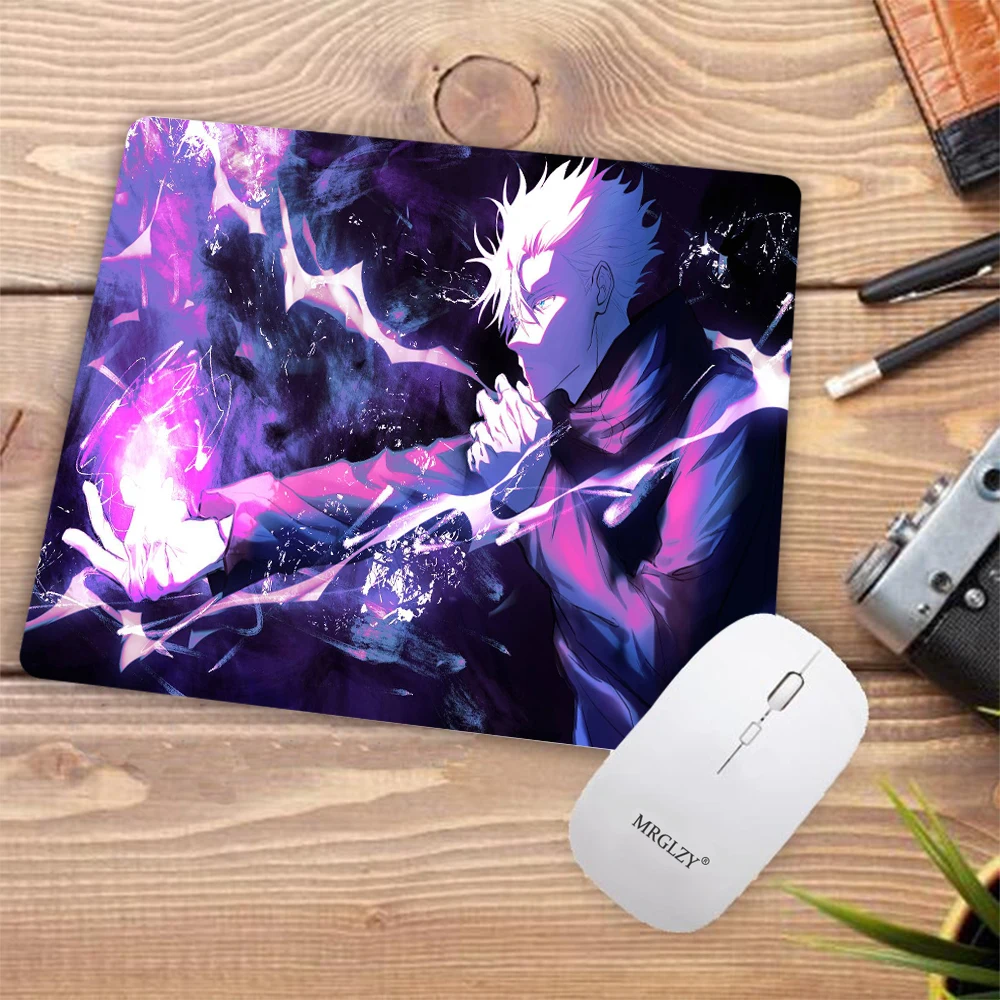 

Satoru Gojo Jujutsu Kaisen Anime Mousepad Mouse Mats Mouse Gamer Desk Accessories Rug Keyboard Mat Desktop Gamer Table for Pc
