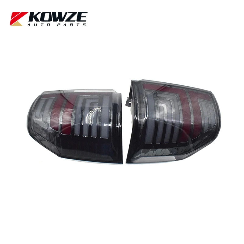 

KOWZE LED Tail Lamp Combination Rear Light Kit for Mitsubishi Pajero 2006-2016 V93W V95W V96W V97W V98W 1 Pair 8330A597 8330A598