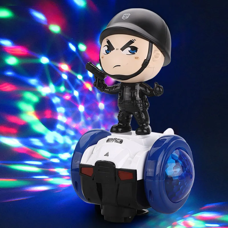 Children's Karting Toy Car Balance Scooter Rotating Music Lighting Toy Dance Robot Self Balancing Scooter Електро Скутер