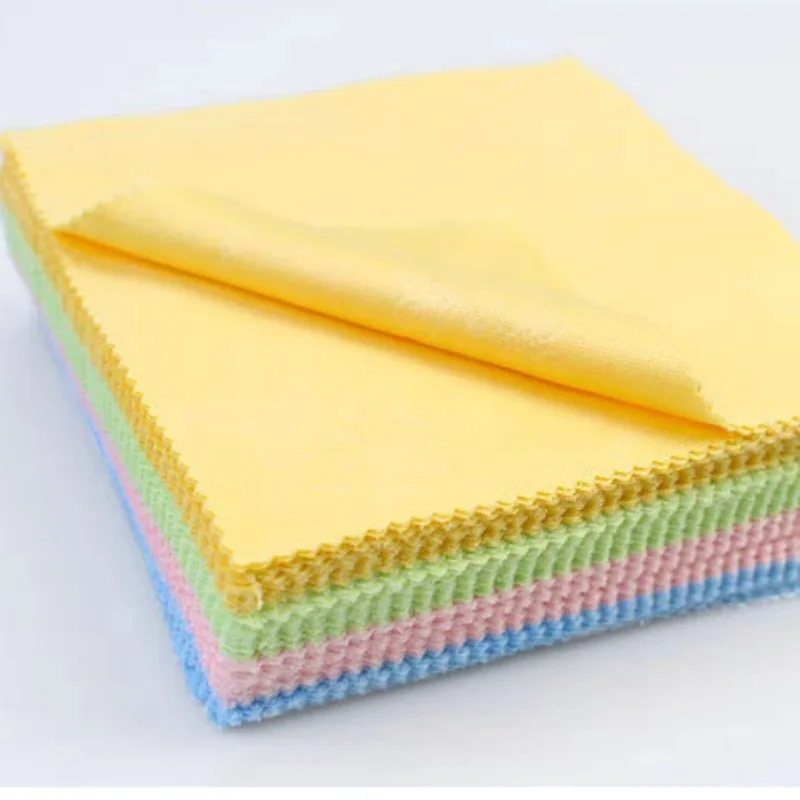 Eyelasses Microfiber Cleaning Cloth Lens Clothes Glasses Fabric Suitable Camera Lenses Mobile Phone Screens LCD Eyewear Cleaner