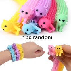 Funny Unicorn Noodle Fidget Toys - Stretchy Stress Relief Strings (1pc dog)