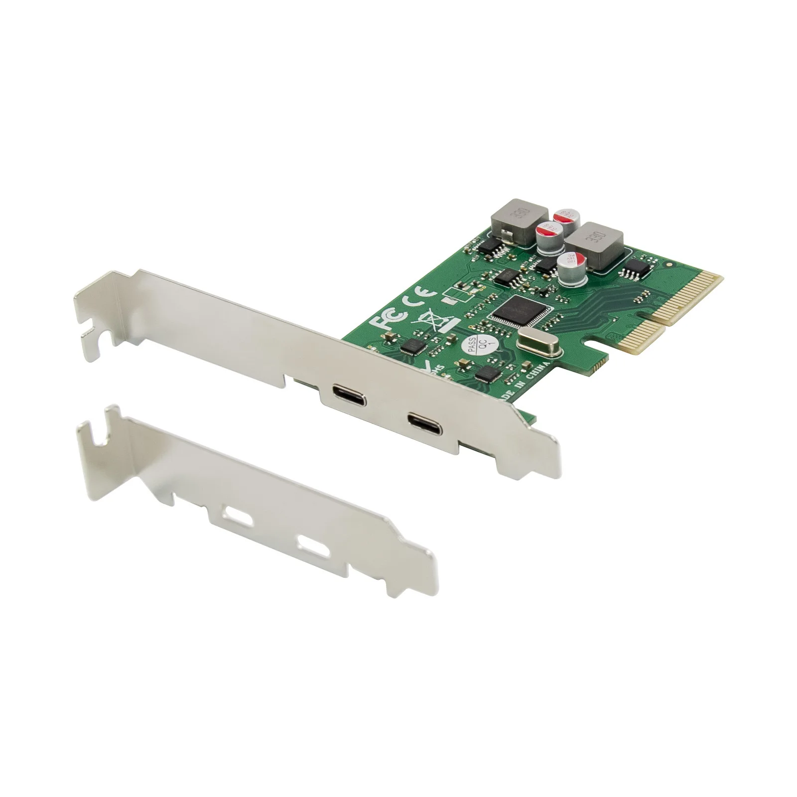 

Плата расширения PCIE на Type-c usb3.1, адаптер 10 ГБ, командный ASM1142, без блока питания