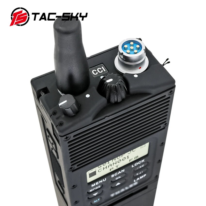 TS TAC-SKY for tactical headset AN/PRC 148  walkie-talkie model radio virtual box +tactical PRC ptt 6-pin  PTT
