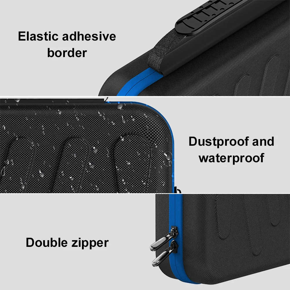 Slimline Carrying Case Large Capacity Hard Protective Carry Case Shockproof Console Storage Bag for Outdoor NS2 Organizer Bag