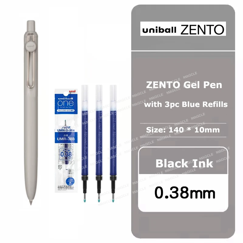 Eco-Friendly Water-Based Gel Pen with Stylish Barrel and Long-Lasting Grip