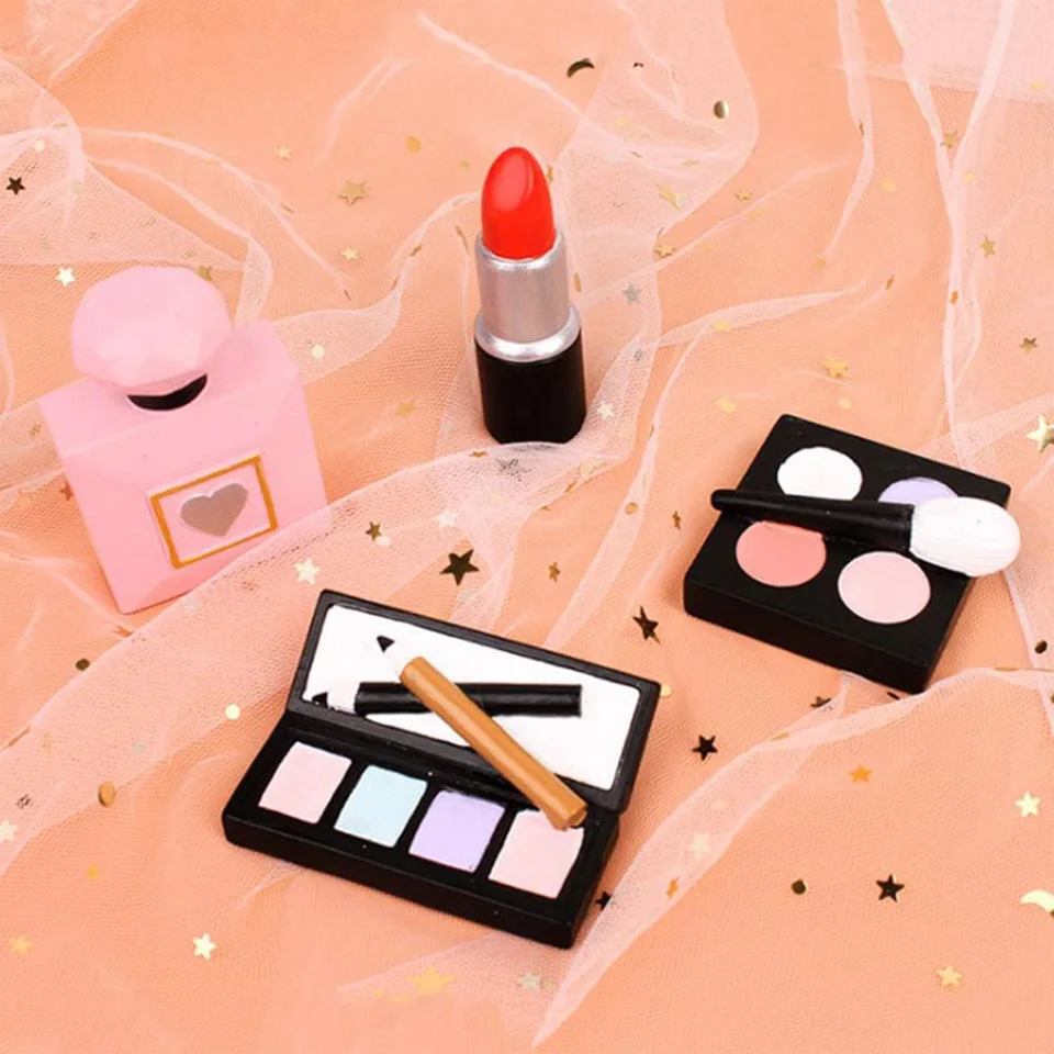 Roaring Good Time Topper Torta Trucco - 29 Pezzi Tema Make Up Glamour Per Feste Bambine - Foto 12