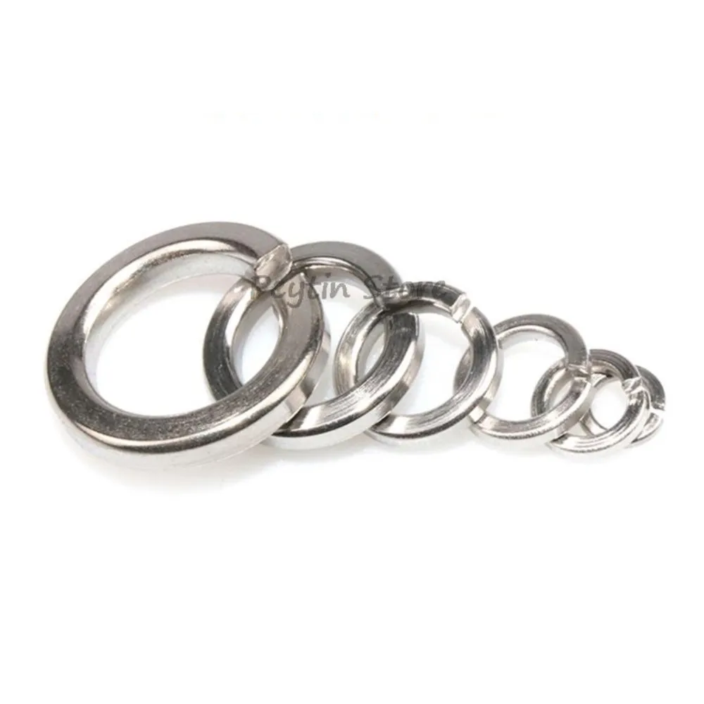 

10Pcs M3 M4 M5 M6 M8 M10 304 Stainless Steel Spring Washer
