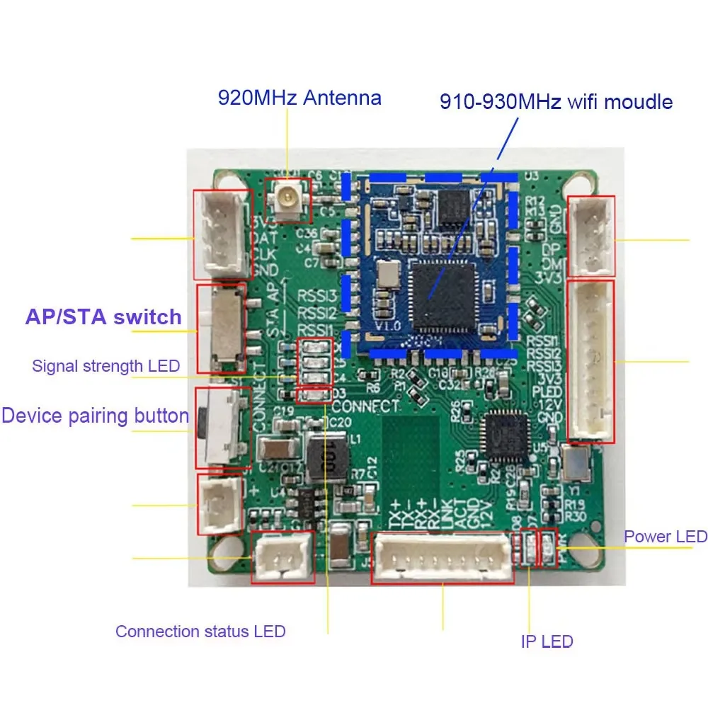 1KM 무선 WIFI 전송 장거리 1 AP 수신기 플러그 앤 플레이 유선 2MP 5MP IP PTZ 이더넷 키트 1년 보증 IP 카메라