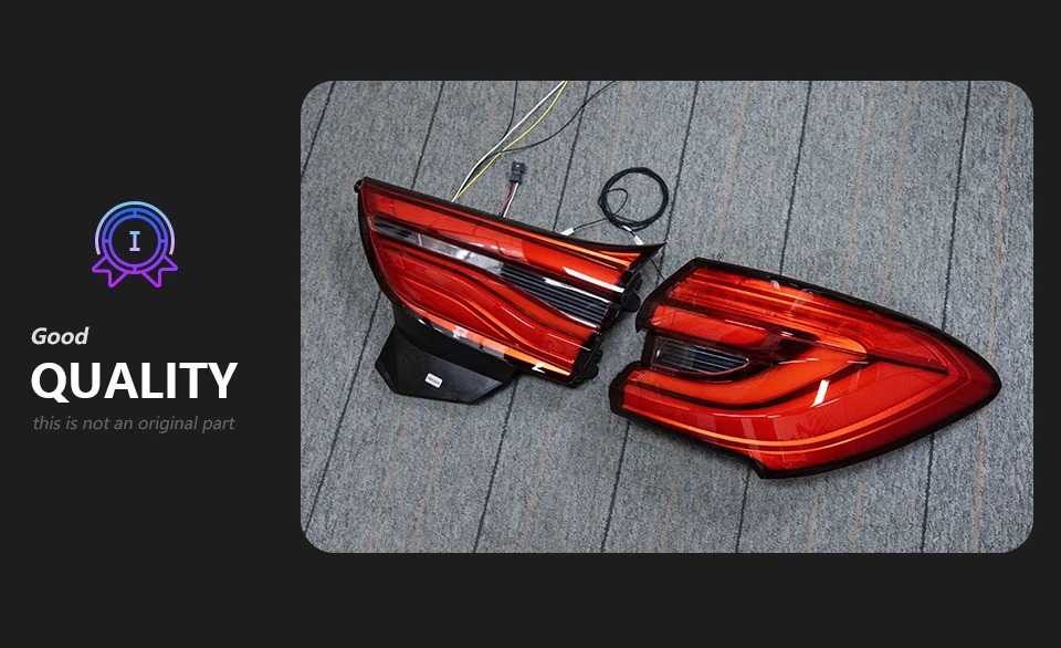 AKD Tail Lamp for BMW F07 5-Series GT LED Tail Light 2014-2017 GT Rear Fog Brake Turn Signal Automotive Accessories