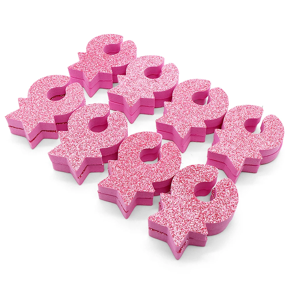 16Pcs Sponge Toe Separators For Pedicure Nail Art Comfortable Toe Dividers Essential Spacers for Manicure And Foot Care Tool