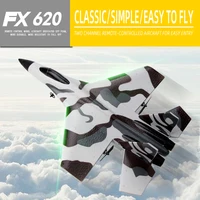 2.4G RC SU35 Fighter Plane FX620 EPP Foam Aircraft Glider LED Lights Remote Control Model Toy for Boys Children - Image 2