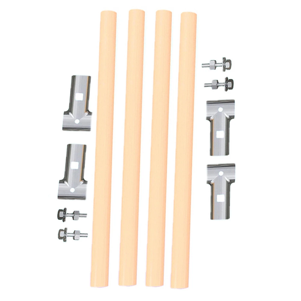 

Coop Accessories Chicken Perches Set 4 Pack Chicken Coops Customizable Fun Play Strong Roosting Bars Toys Durable