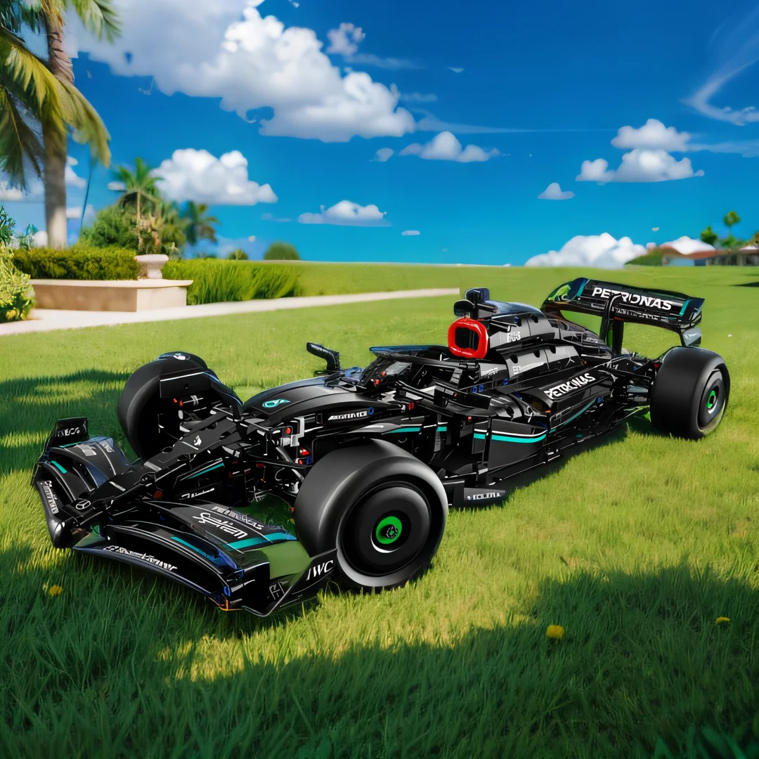 42171 1:8 1642PCS W14 EF1 Technical Performance Building Blocks Super Race Car Assembly Model Vehicle Toys Bricks for Boy Gift building block toys building block toy building block kits