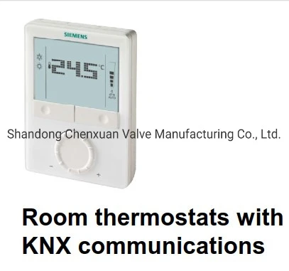 Siemens-termostato de pared RDG165KN siemens con KNX, sensor de humedad  incorporado y control de humedad - AliExpress