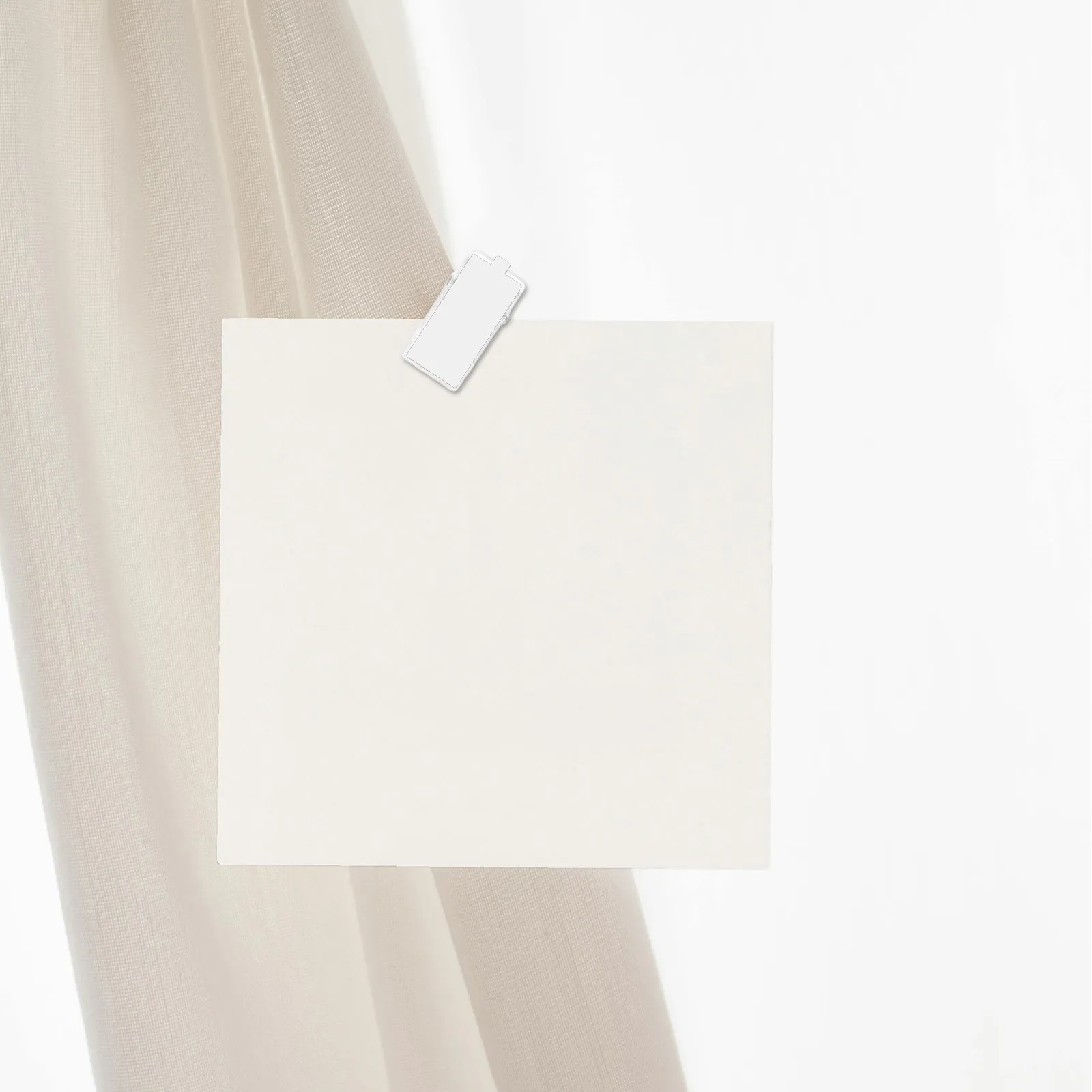 50Pcs 자체 접착 클립 플라스틱 배지 홀더 ID 카드용 클립 사진 걸이용 벽 ..