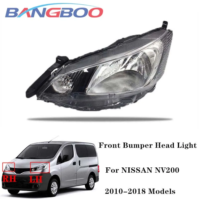 

1PCS Left / Right Car Front Bumper Head Lamp Headlight For Nissan NV200 2010 2011 2012 2013 2014 2015 2016 2017 2018