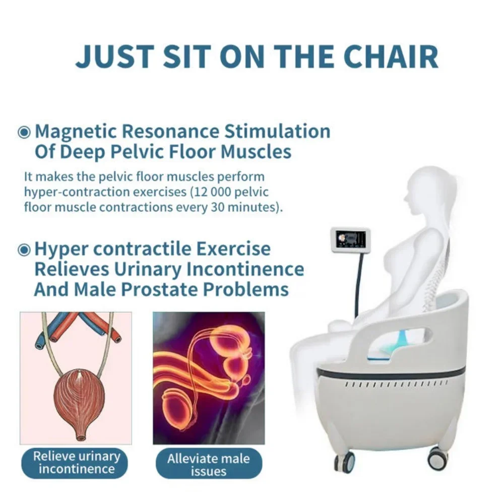 Ems men's pelvic floor chair pelvic floor muscle rehabilitation chair muscle repair exerciser