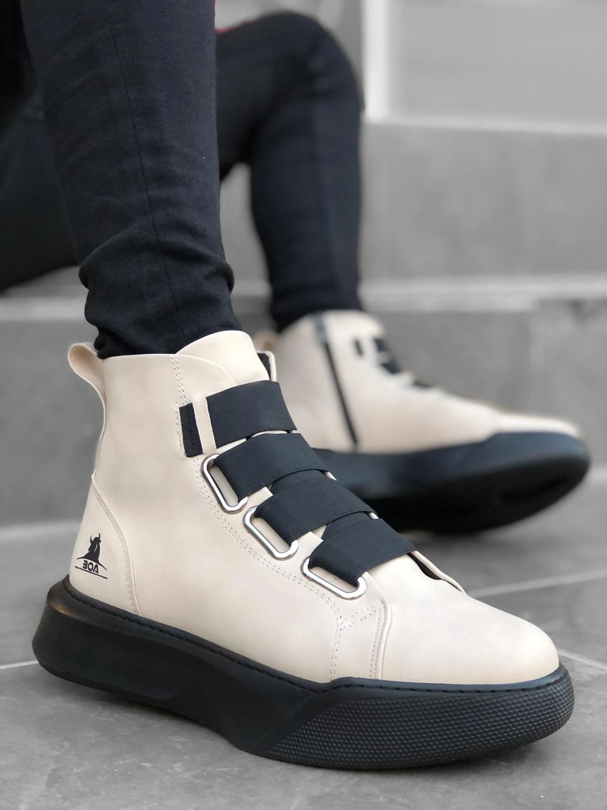 Men's fashion sneaker boots Clearance
