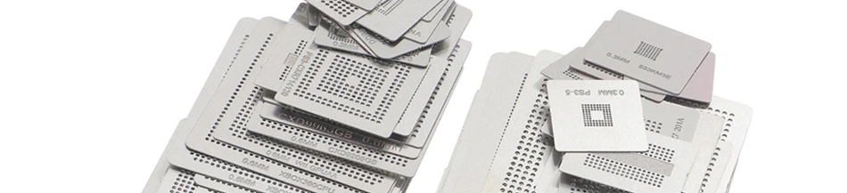 Hochwertige 47 Stück/60 Stück Spielekonsole BGA Druckschweißform Vorlage Montage PS5 PS3-CPU PS3-GPU PS4 CXD90042GG CXD90061GG – Detail 15