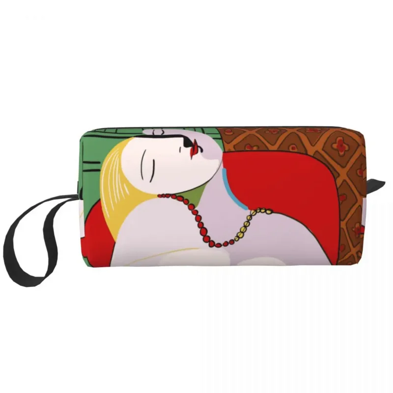 

Picasso's Dream Cosmetic Bag Women Cute Big Capacity Pablo Picasso Makeup Case Beauty Storage Toiletry Bags