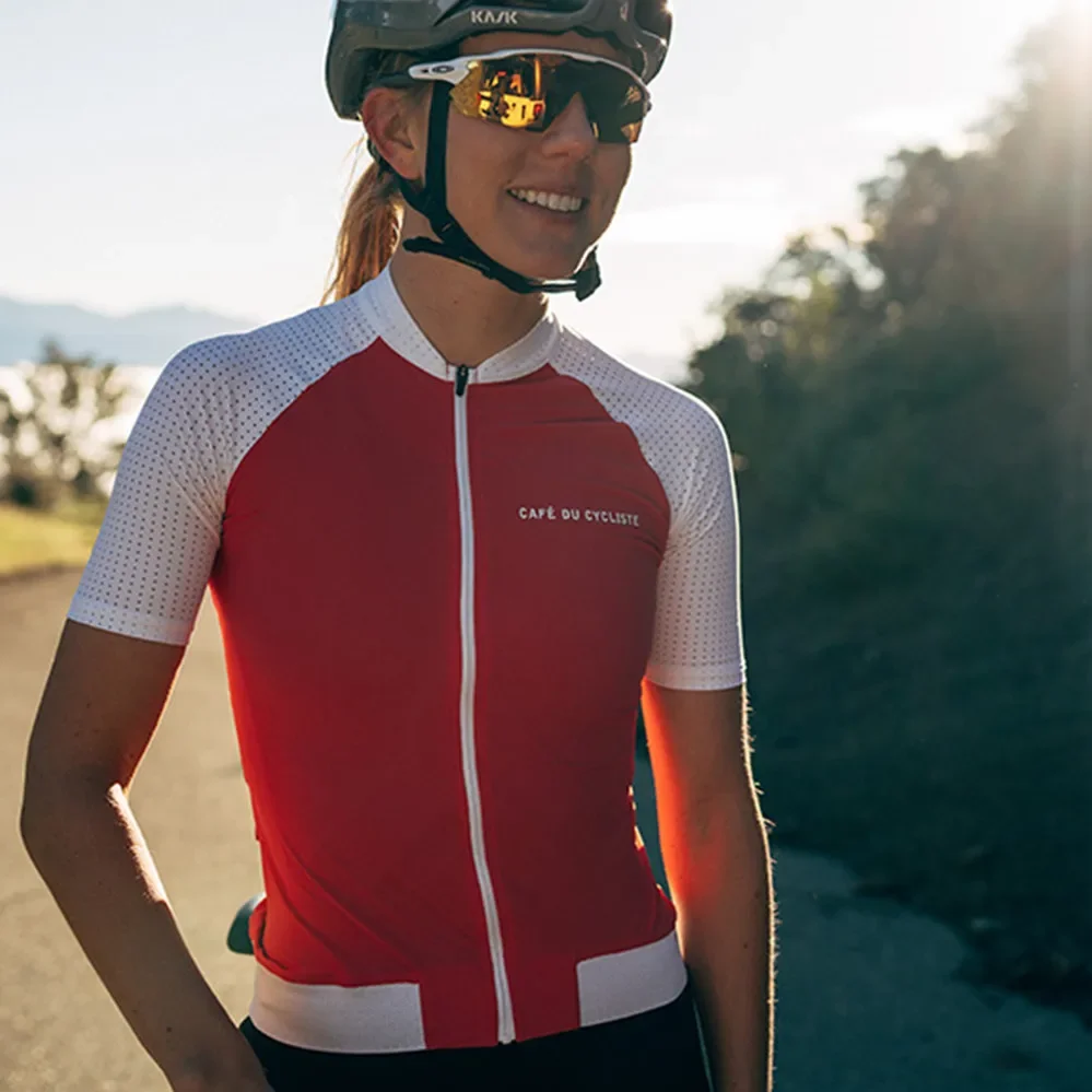 Cycling Jerseys Shirts Breathable Short Sleeve for Women MTB Road Bicycl