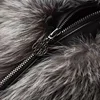 Faux Silver Fox Fur Coat Short Loose Cardigan Overcoat New Men Winter Thicken Warm Jacket  Leisure Fashion Outwear 6