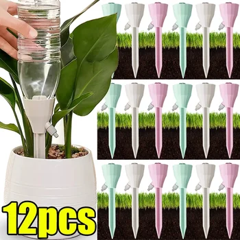 Système d'irrigation pour plantes, système d'irrigation goutte à goutte réglable, pointes d'arrosage automatique, fournitures de jardin en pot pour l'intérieur et l'extérieur 1