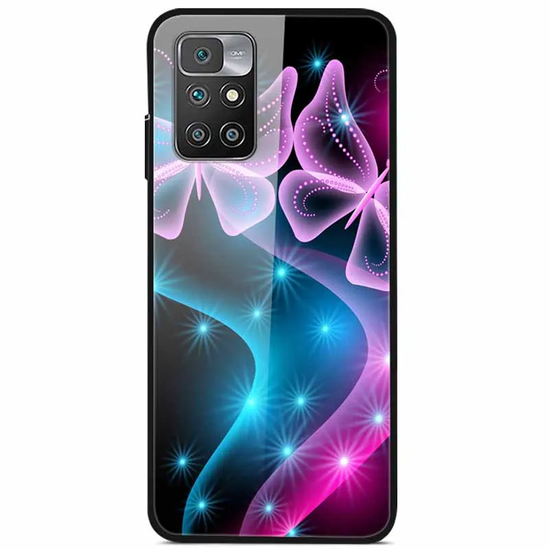 Space Starry Tempered Glass Phone Case - Durable Protective Cover