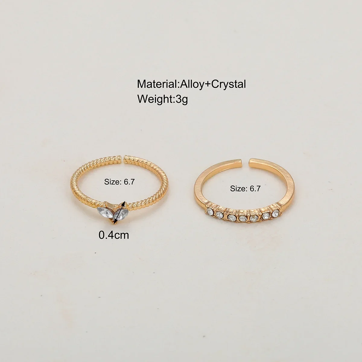 Luxury Zircon Heart Rings for Women Opening Adjustable Weave Rhinestone Ring Engagement Wedding Jewelry Fashion Girlfriend Gifts 5